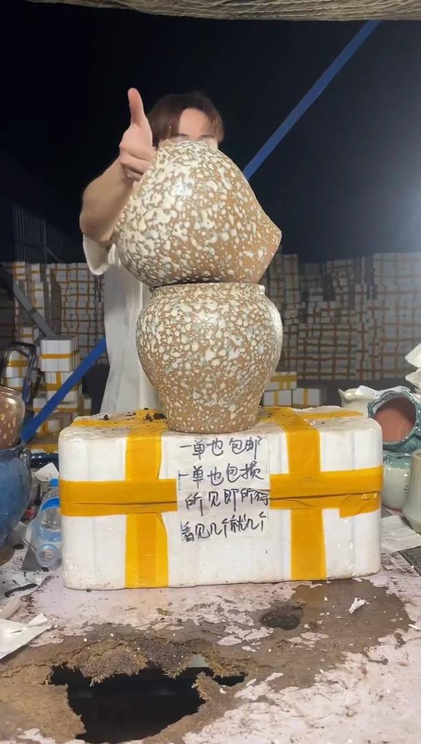 紫砂花盆紫砂花盆宜兴紫砂粗陶花盆16*21