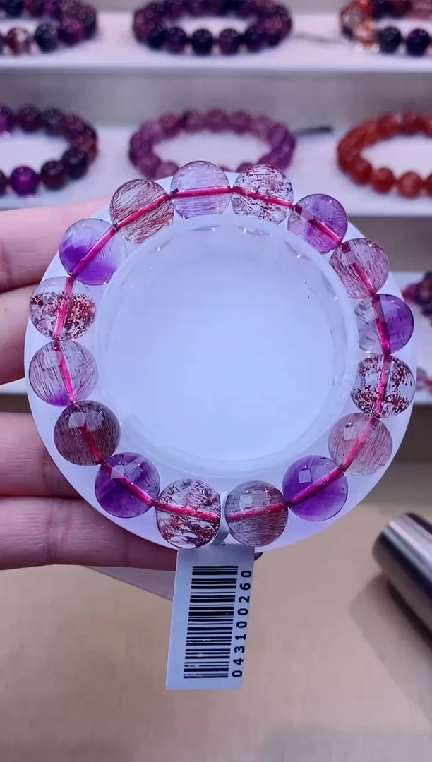 未镶嵌手串水晶仙女超七单圈12m+