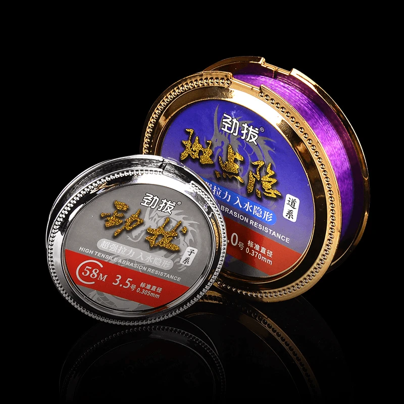 劲拔斑点隐（子母线）竞技鱼线耐磨强拉力道系入水快