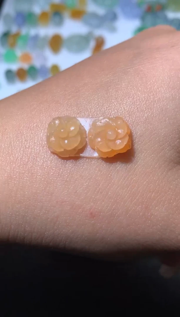 未镶嵌定制翡翠毛货