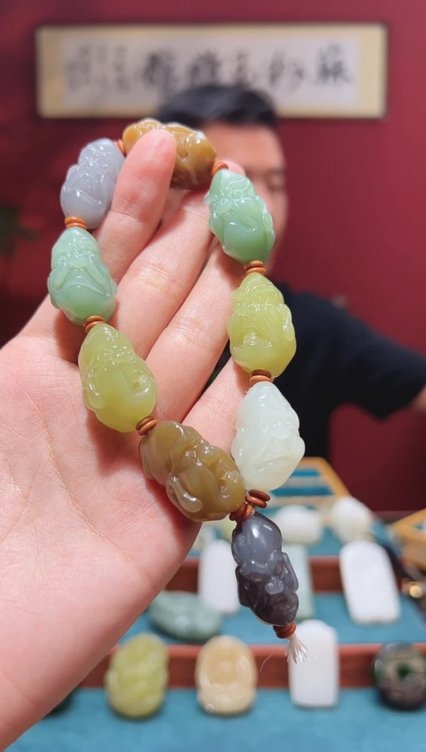 和田玉未镶嵌吊坠(不含链)C****弋1