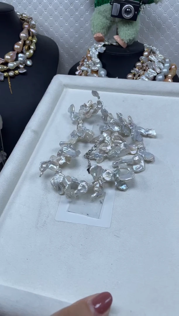 淡水珍珠未镶嵌项链【纯恬珍珠】