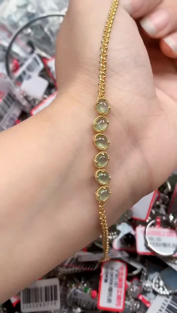 银S925镶嵌戒指翡翠天然A货缅甸翡翠