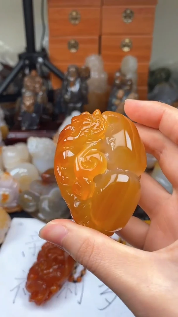 【闪购商品】玛瑙/玉髓颈饰未镶嵌AA