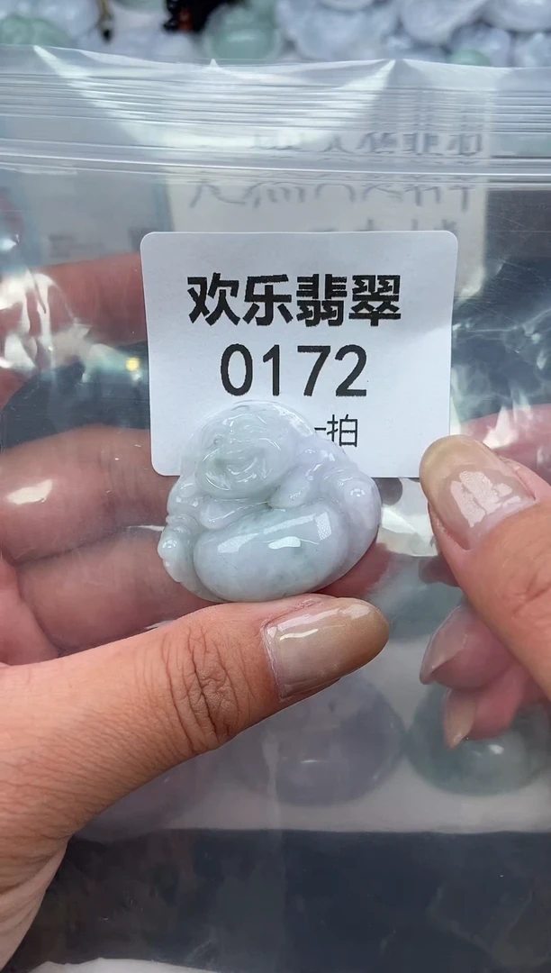 颈饰未镶嵌翡翠缅甸天然翡翠0172