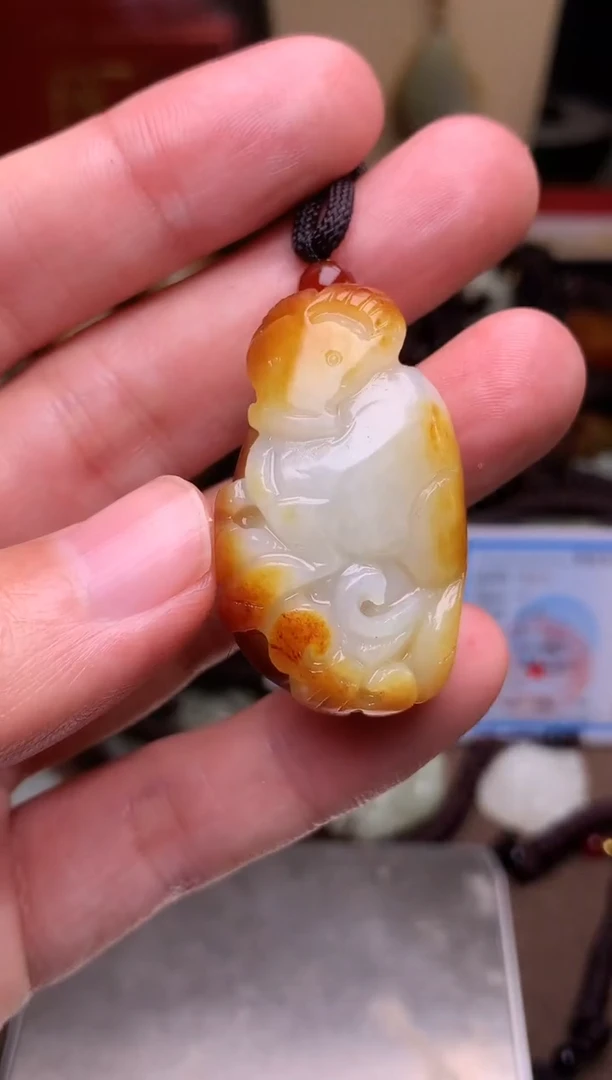 颈饰未镶嵌和田玉新疆料青海料清水和田玉吊坠