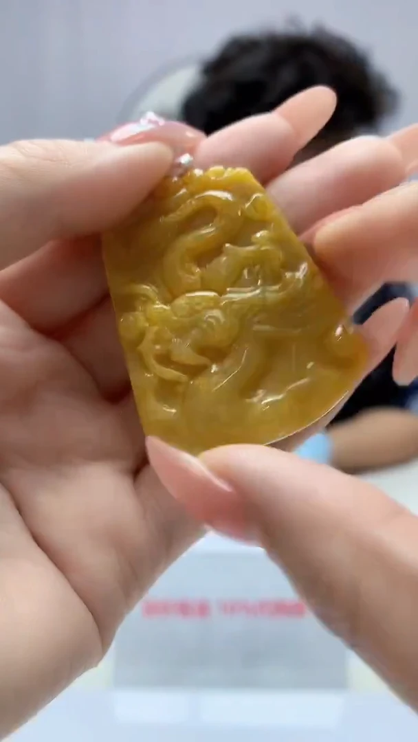 【闪购商品】定制翡翠未镶嵌4688DD-毛货挂件169