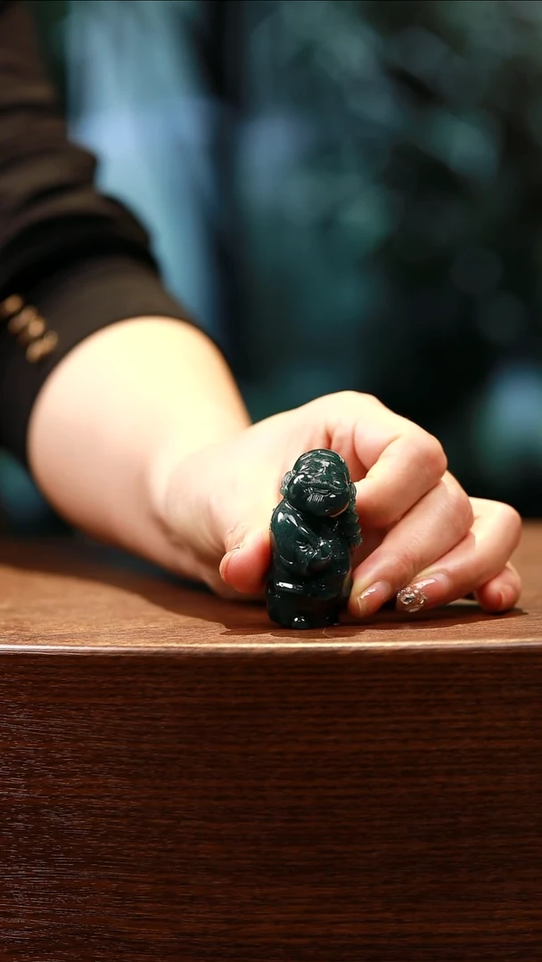 【闪购商品】翡翠摆件未镶嵌财神爷