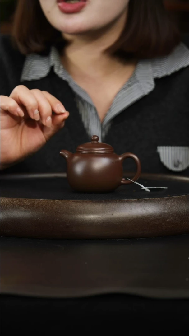 茶壶紫砂紫泥 匏尊 180cc左右