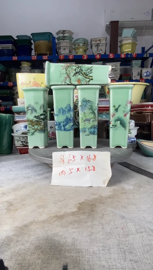 201740五只签筒花盆