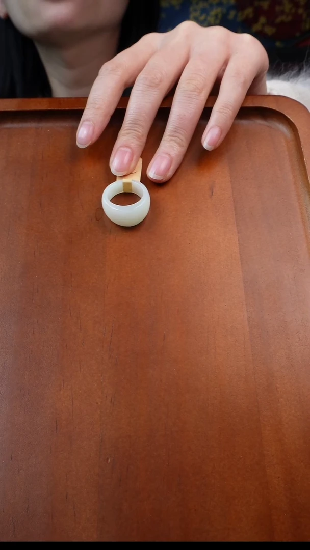 未镶嵌戒指和田玉初*心2-17