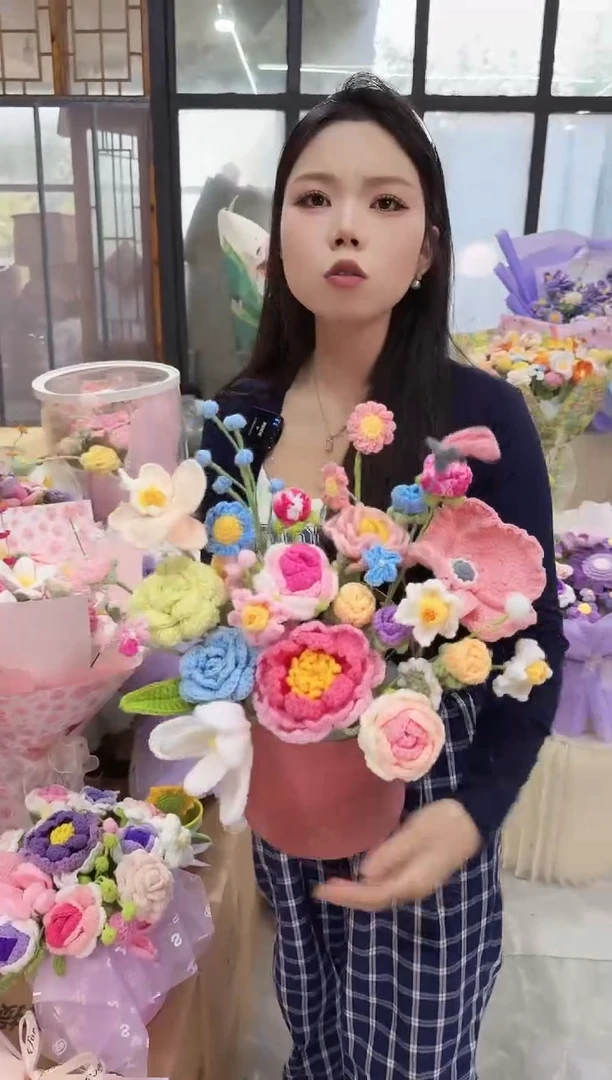 非遗手工定制花束，孤品清仓！！