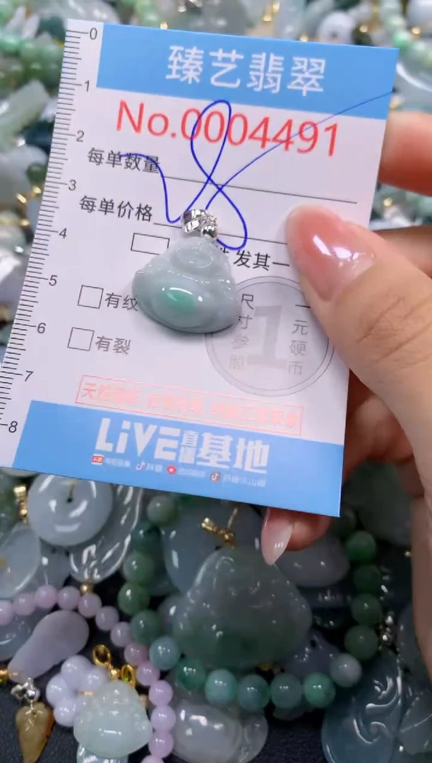 颈饰未镶嵌翡翠4491