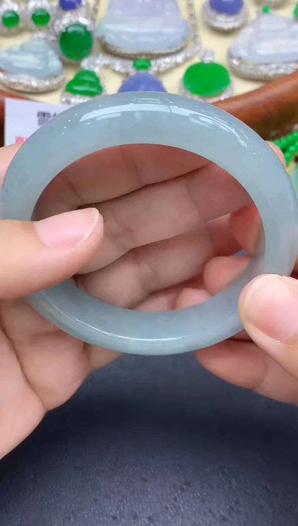 未镶嵌手镯翡翠463-中国好珍宝