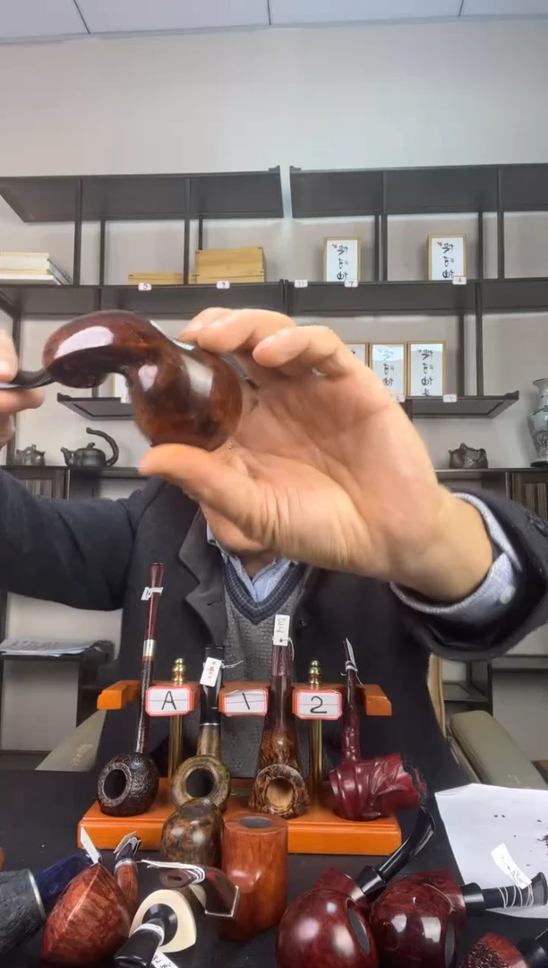石楠木纯手工意大利石楠木烟斗