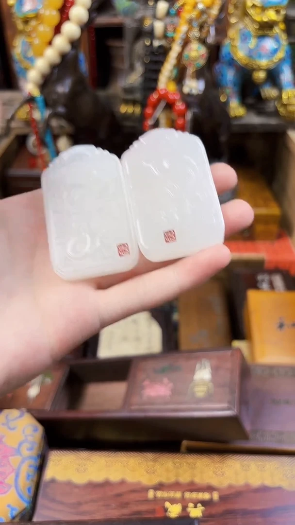 和田玉未镶嵌挂件乘核百货精选1111