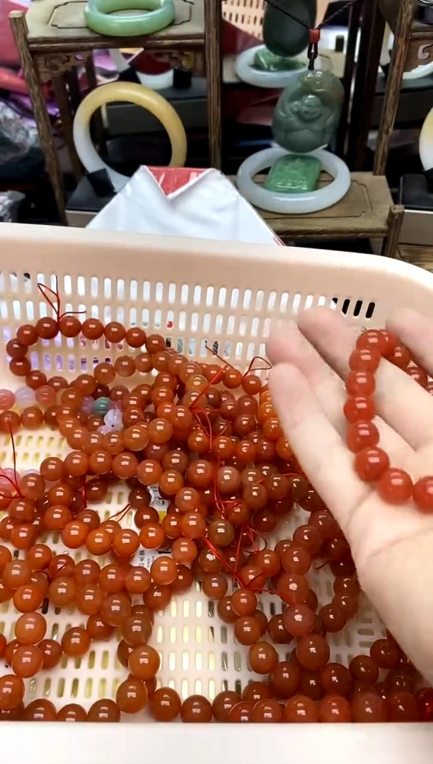 【闪购商品】玛瑙/玉髓手链未镶嵌南红