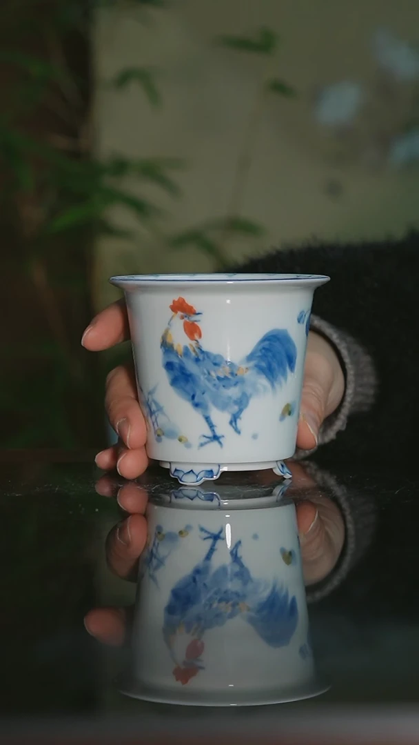 【闪购商品】摆件手工手绘内口7高8深