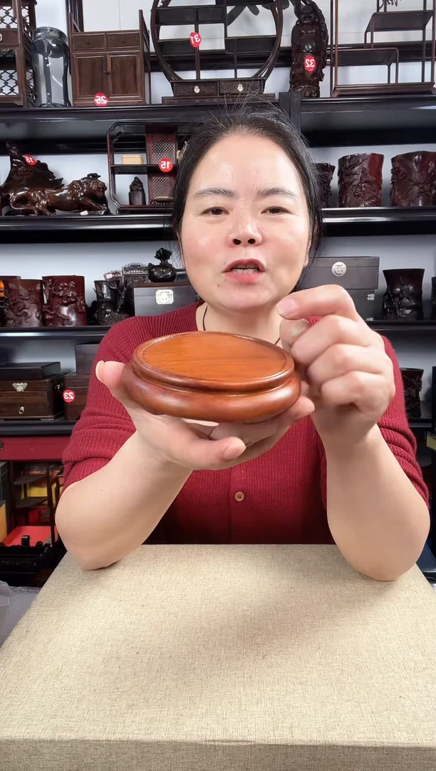 木黄新圆老李红木工艺品