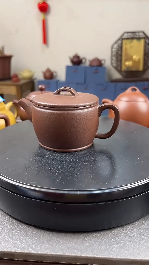 茶壶紫砂原矿汉瓦