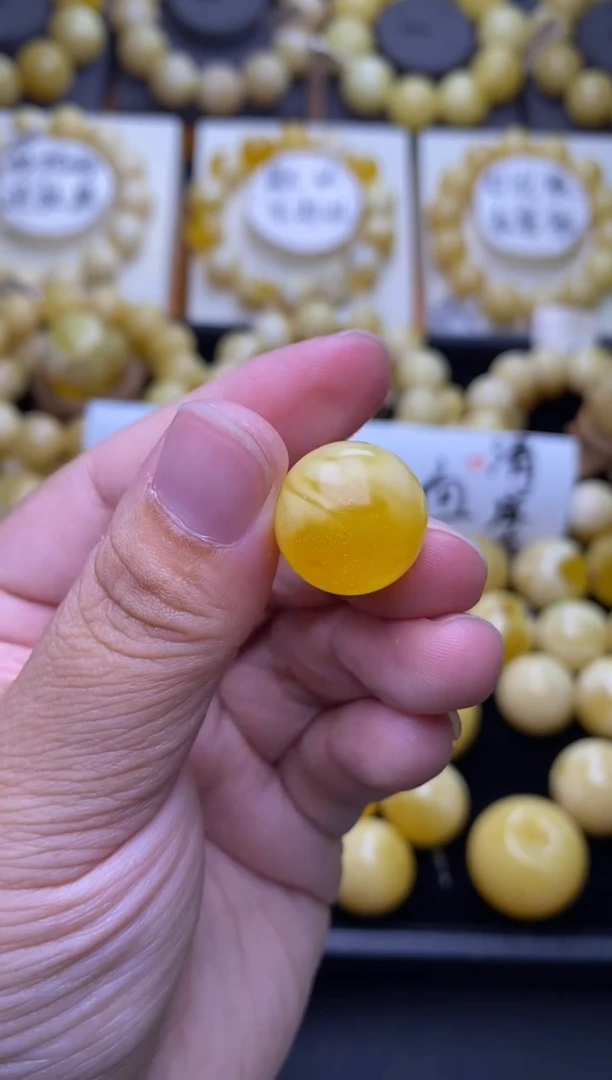 裸石琥珀未镶嵌 大小姐珠宝严选133