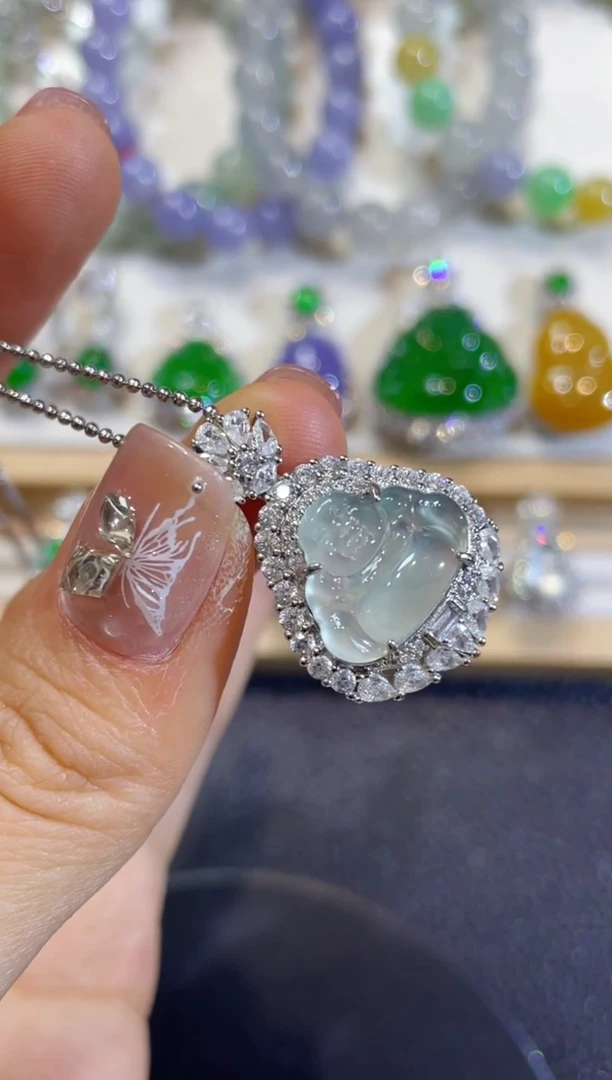 颈饰未镶嵌翡翠多人多样性发货1件9