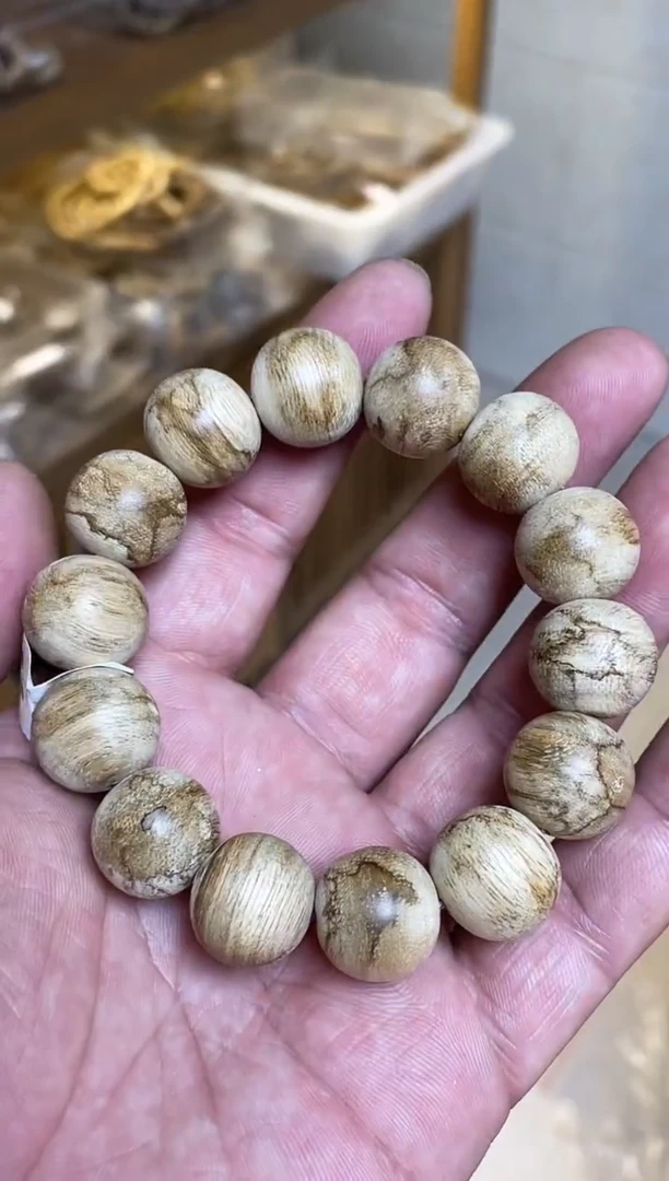 手串沉香达拉干圆珠单圈微瑕1.7多样性发其一