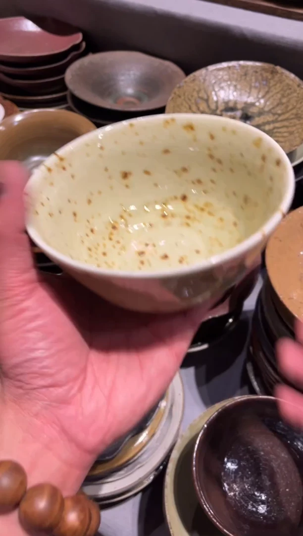 瓷片5.5 寸枣花马蹄碗