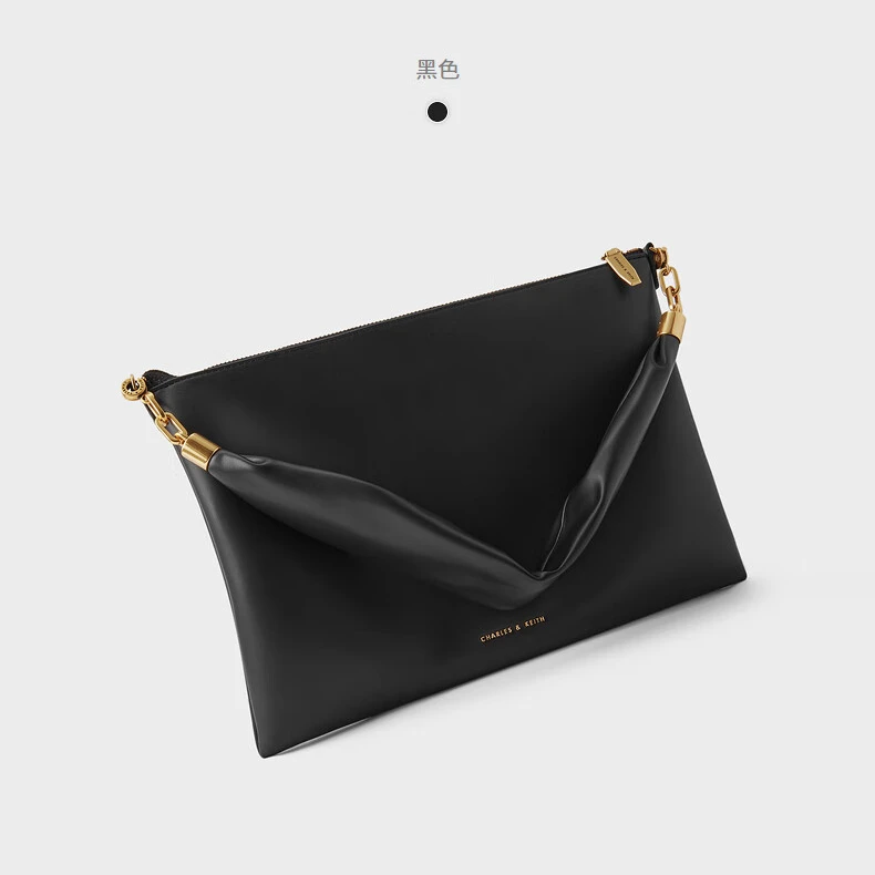 99新 CHARLES & KEITH 未使用腋下包包30781549 无吊牌【杨三宝】