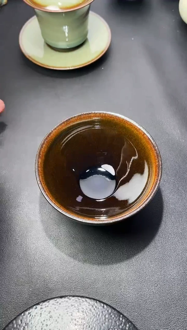 茶盏286叶紫建盏