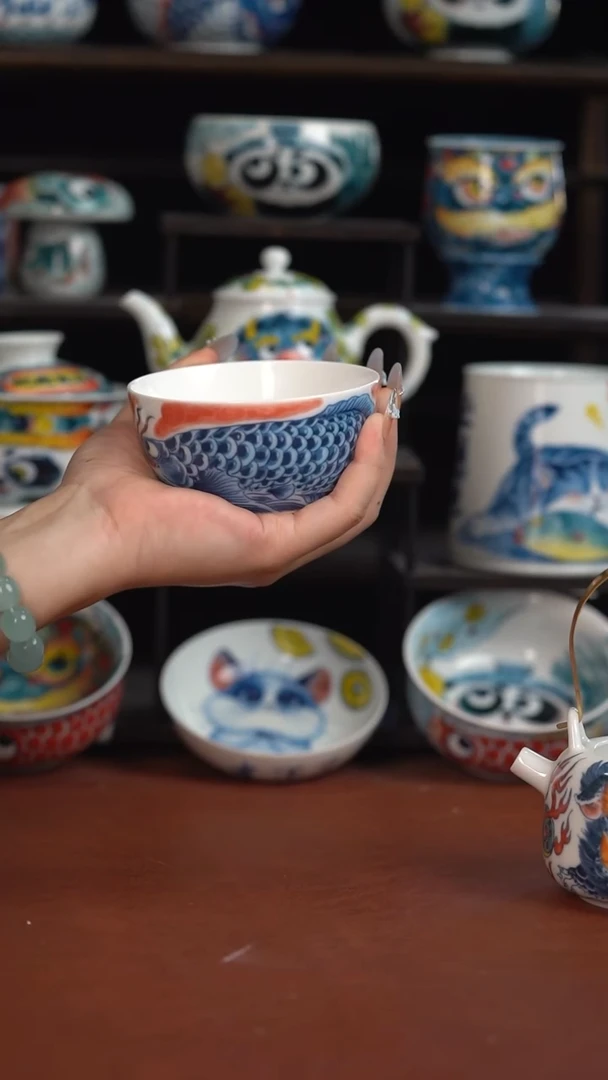 昨明龙鱼水缸杯（微瑕福利）