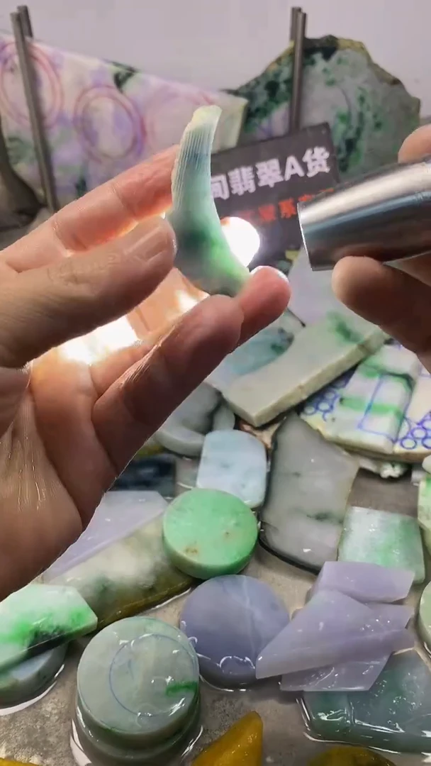 裸石翡翠天然缅甸翡翠A货177