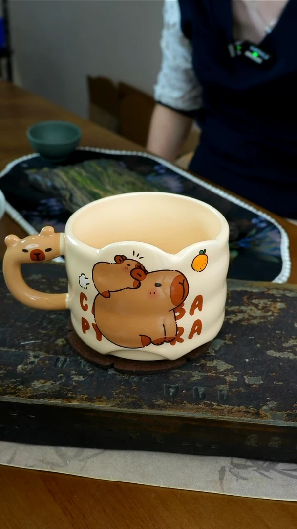 茶瓷物语福利卡皮巴拉杯子