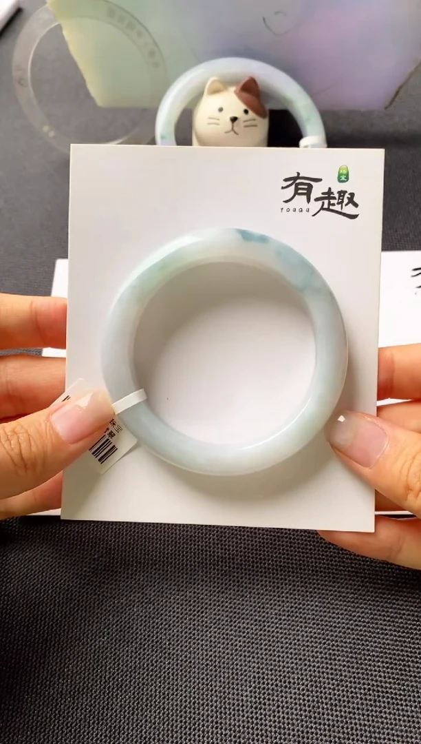 翡翠手镯未镶嵌y**g52.5正圈