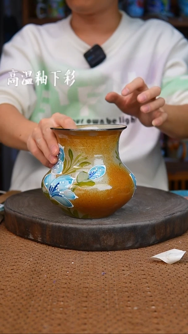 陶瓷119手工高温釉下彩