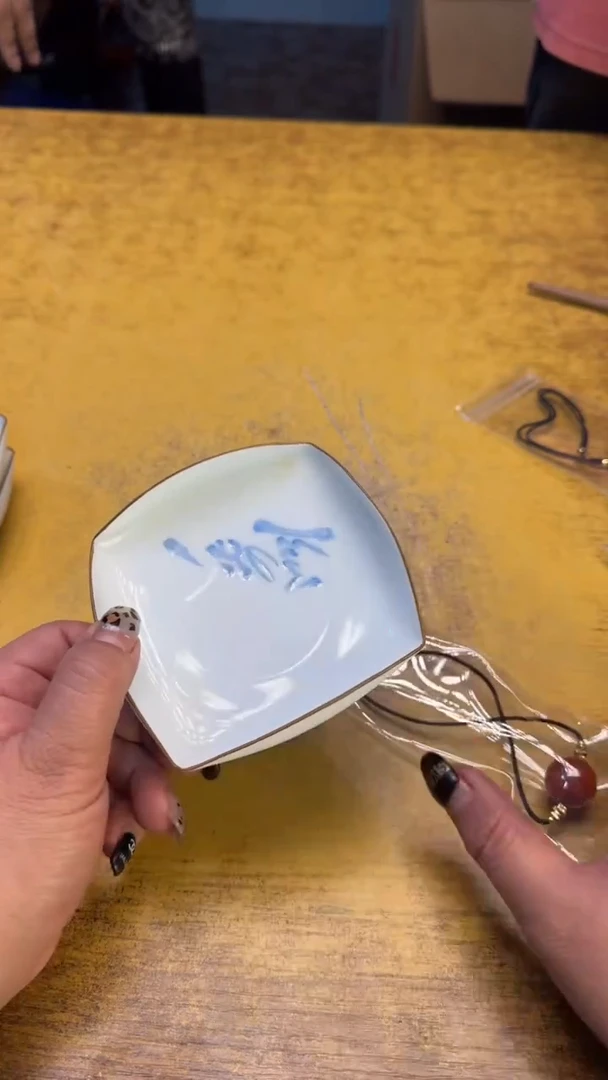 瓷片瓷器瑕疵工艺品87