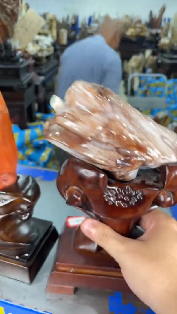 硅化玉摆件未镶嵌12