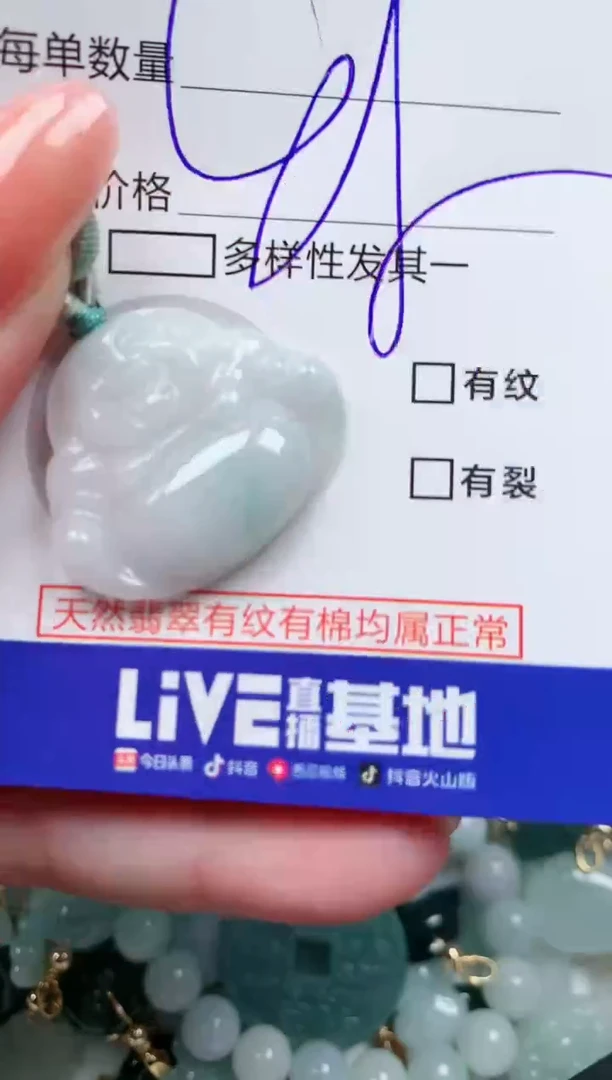 【闪购商品】翡翠颈饰未镶嵌00001354