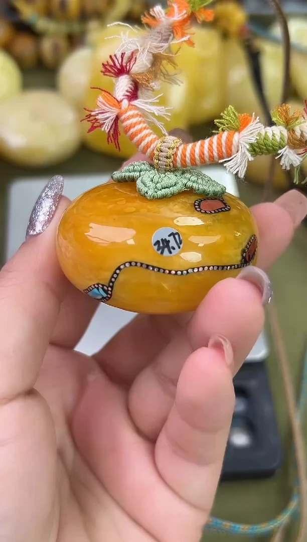 裸石琥珀未镶嵌天然琥珀蜜蜡吊坠