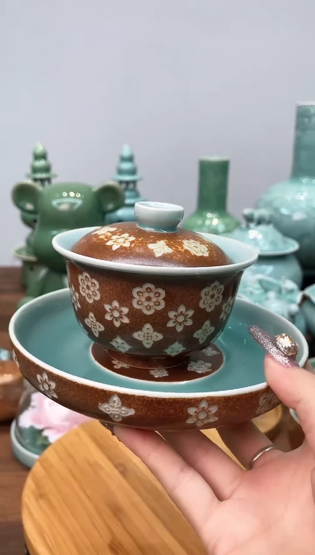 特价福利 微瑕 慧仙青瓷