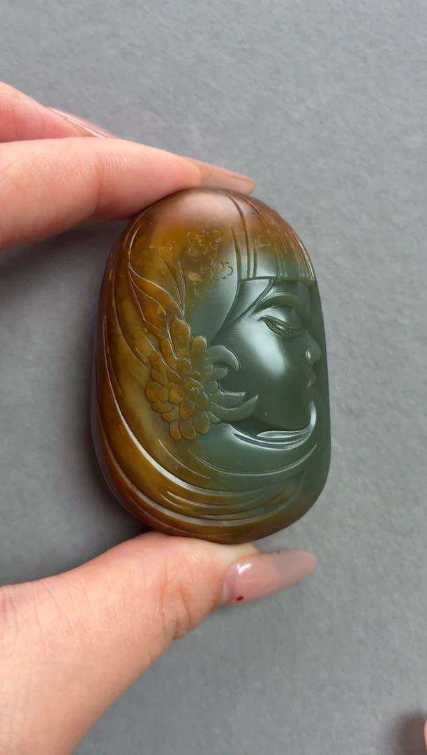 未镶嵌和田玉挂件041