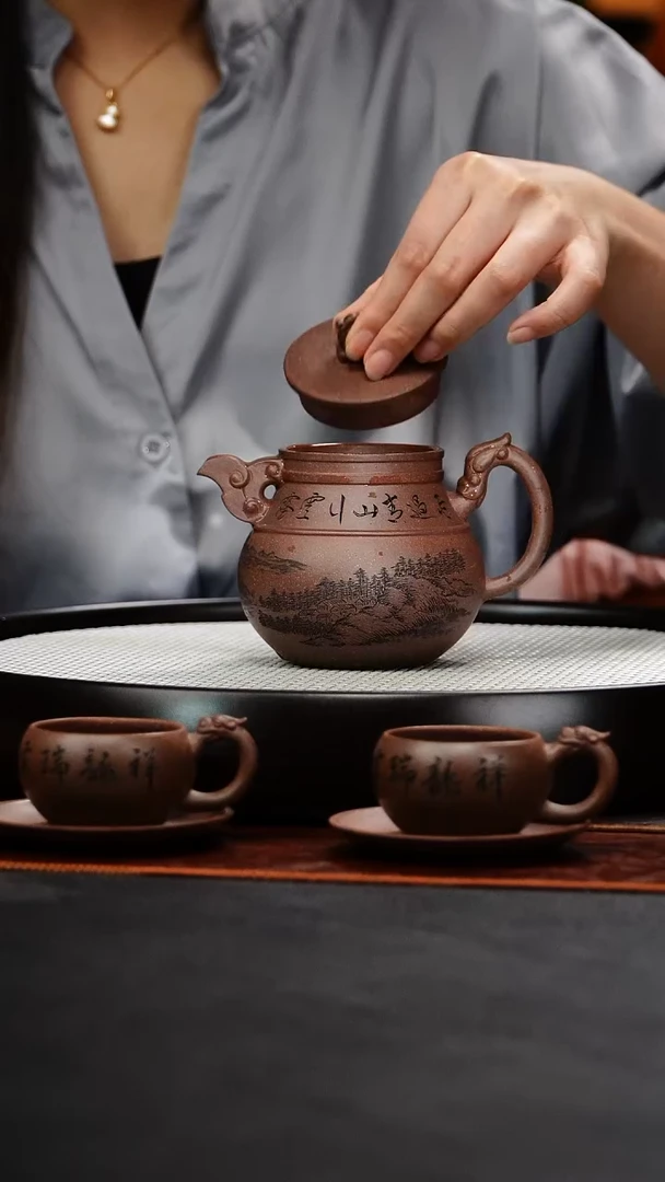 茶壶紫砂宜兴原矿紫砂61