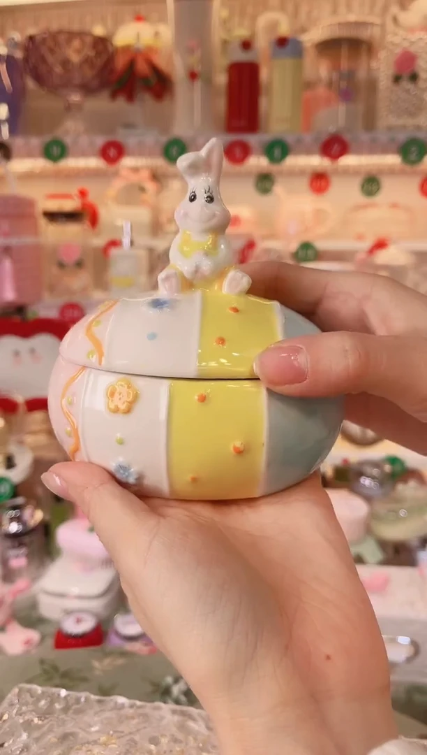 【闪购商品】摆件兔子首饰盒品质好，发货快，放心拍