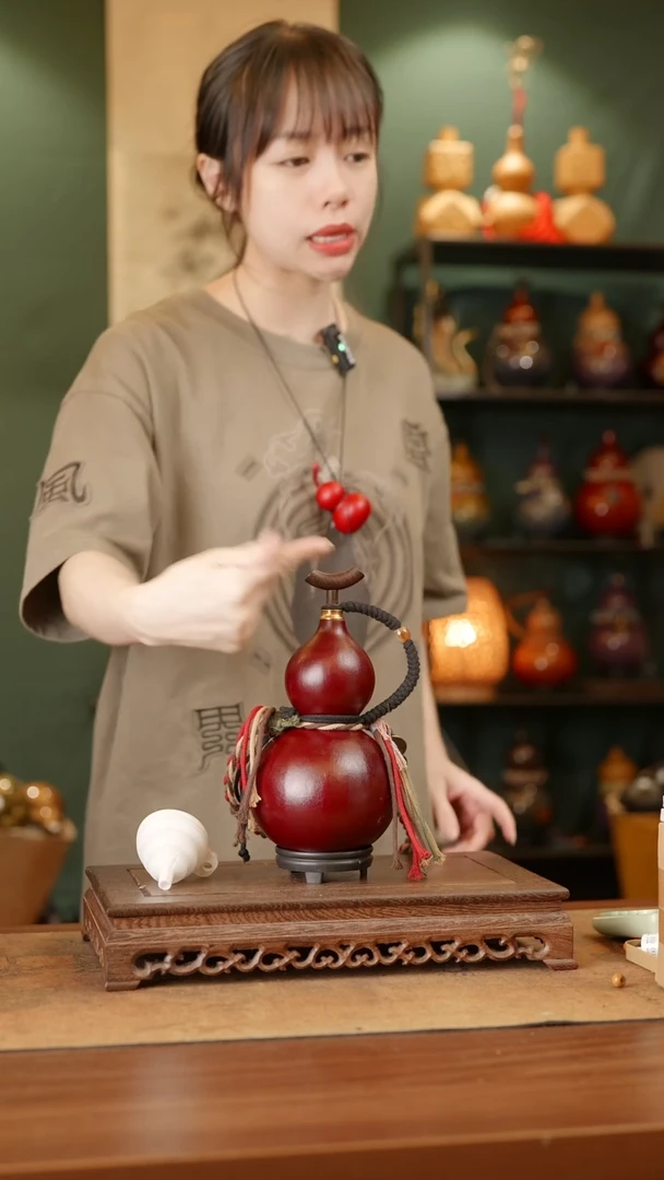 81号精品天然大漆酒葫芦一物一拍~