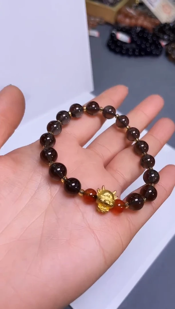 未镶嵌黑曜岩手链/277多样性发一件