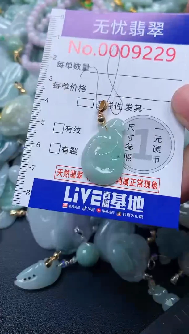 颈饰未镶嵌翡翠9229