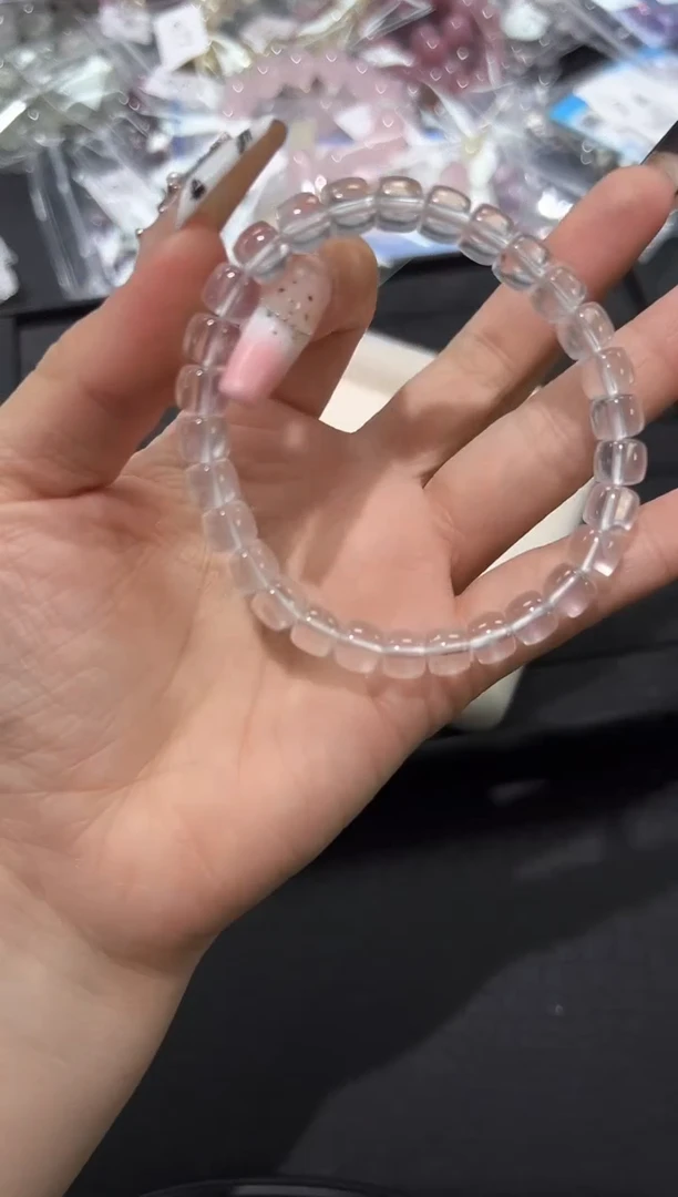 水晶手串未镶嵌87e多样性发其一【1条】默认微瑕