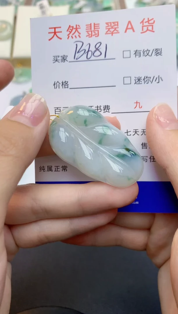 翡翠未镶嵌颈饰天然缅甸A货翡翠