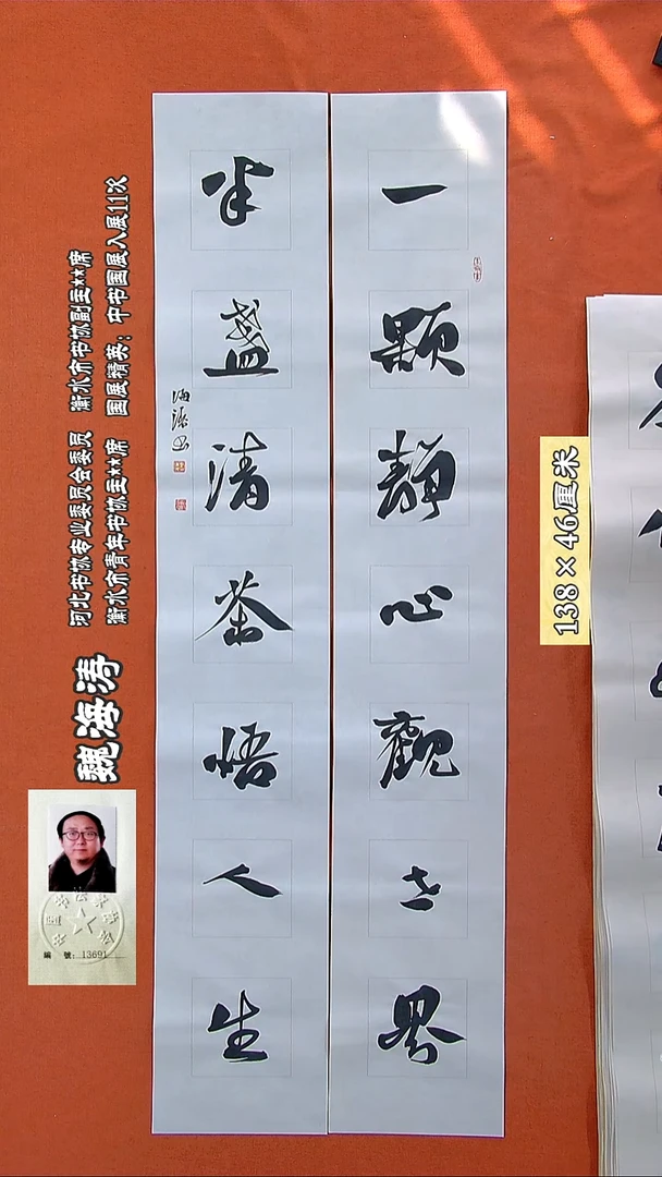书法177R魏海涛书法作品
