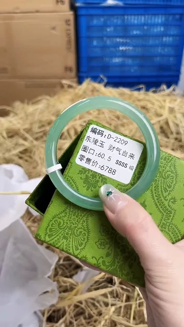 未镶嵌手镯石英质玉D-2209